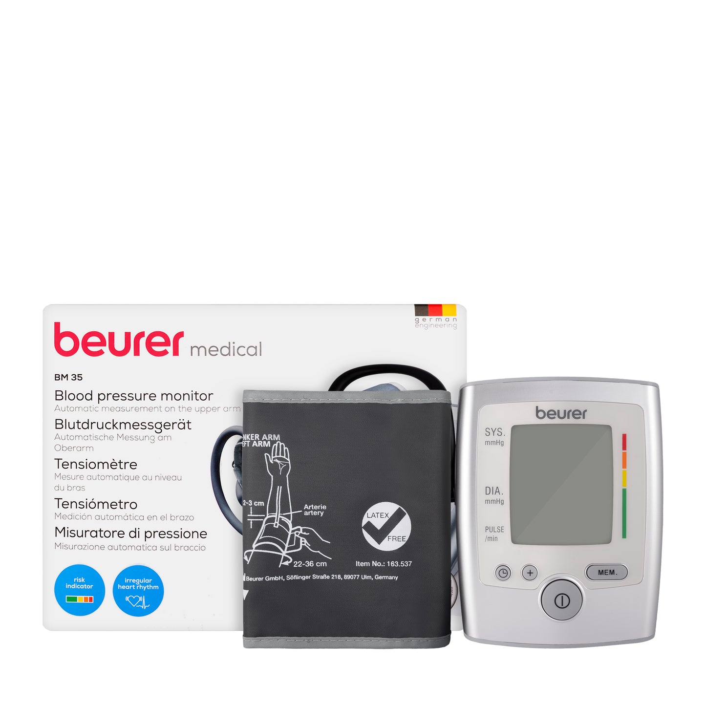 Accu Check Instant Mmol + Blood Pressure Machine