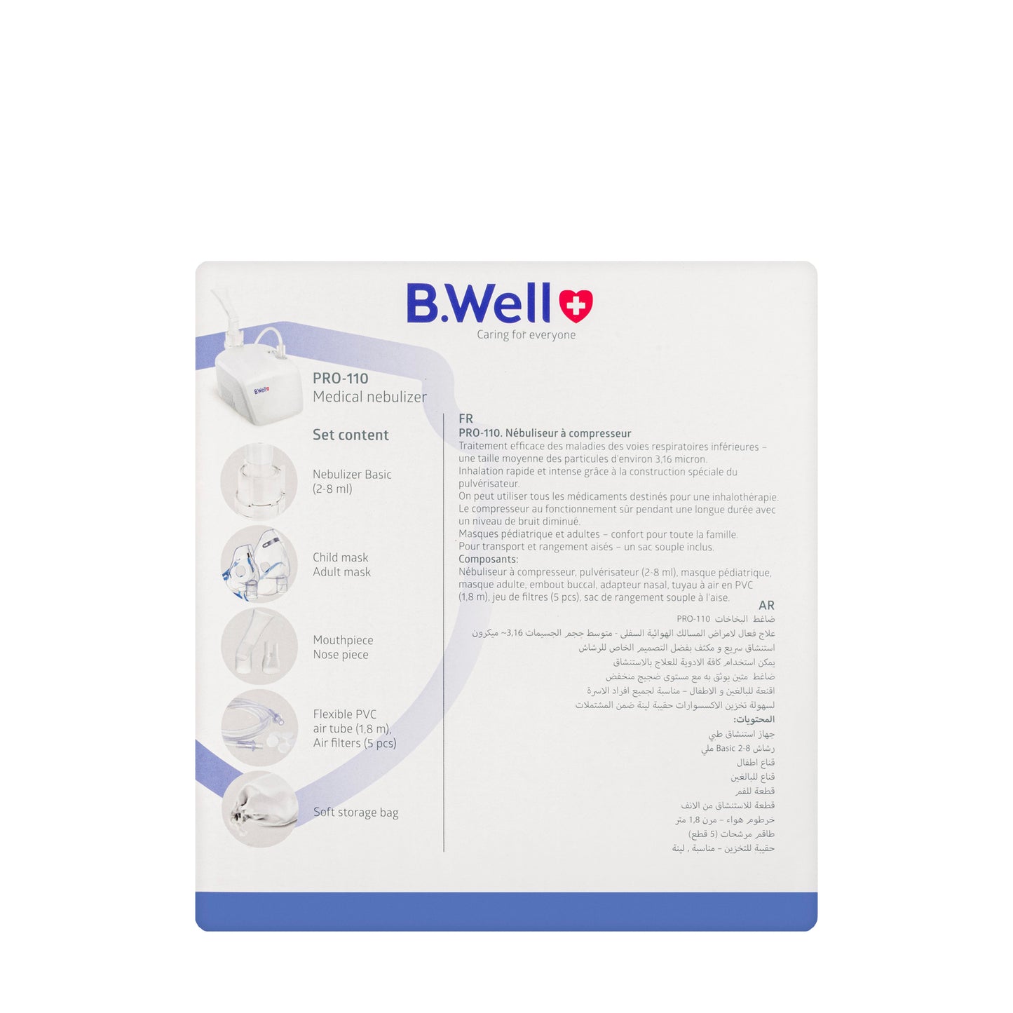 B.Well Compressor Nebulizer Pro-110