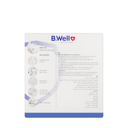 B.Well Compressor Nebulizer Pro-110