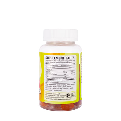 Amerix Vitamin D3 2000 IU 60 Adult Gummies