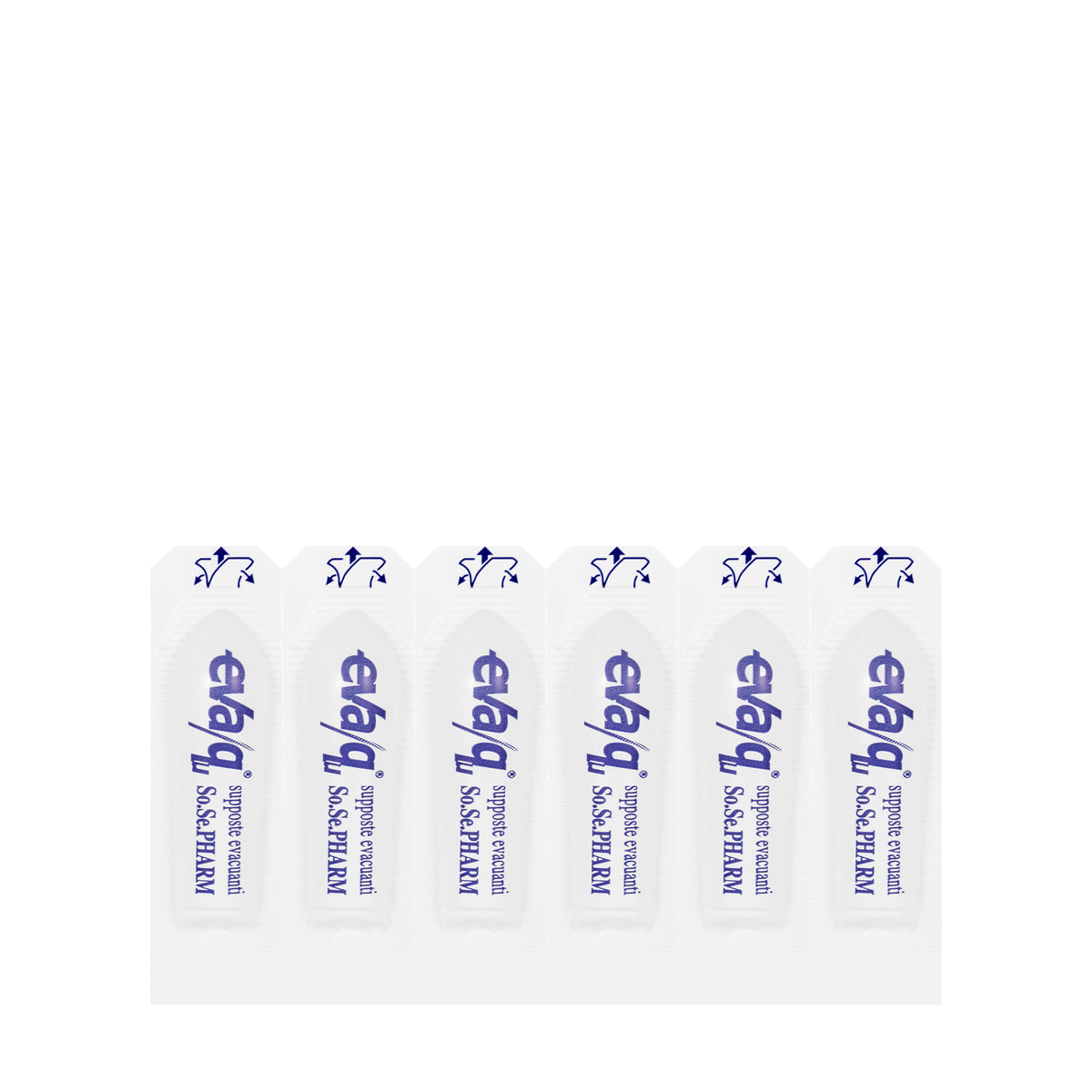 Evaqu Adult Suppositry 6 Pieces