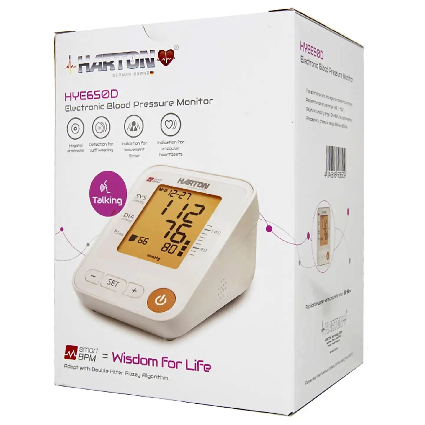 Harton Electronic Blood Pressure Monitor [Hye650D]
