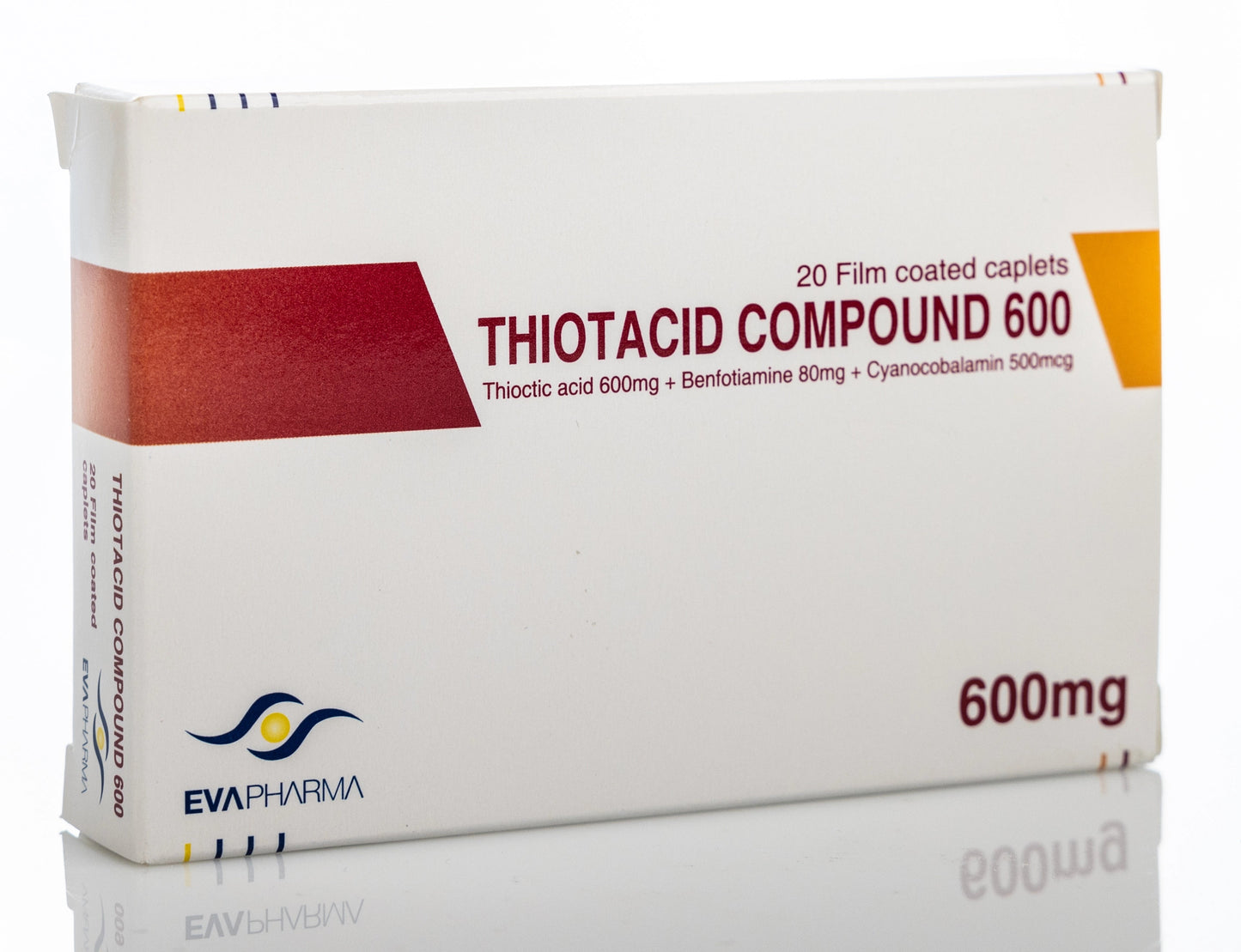 Thiotacid Compound 600Mg 20 Tablets