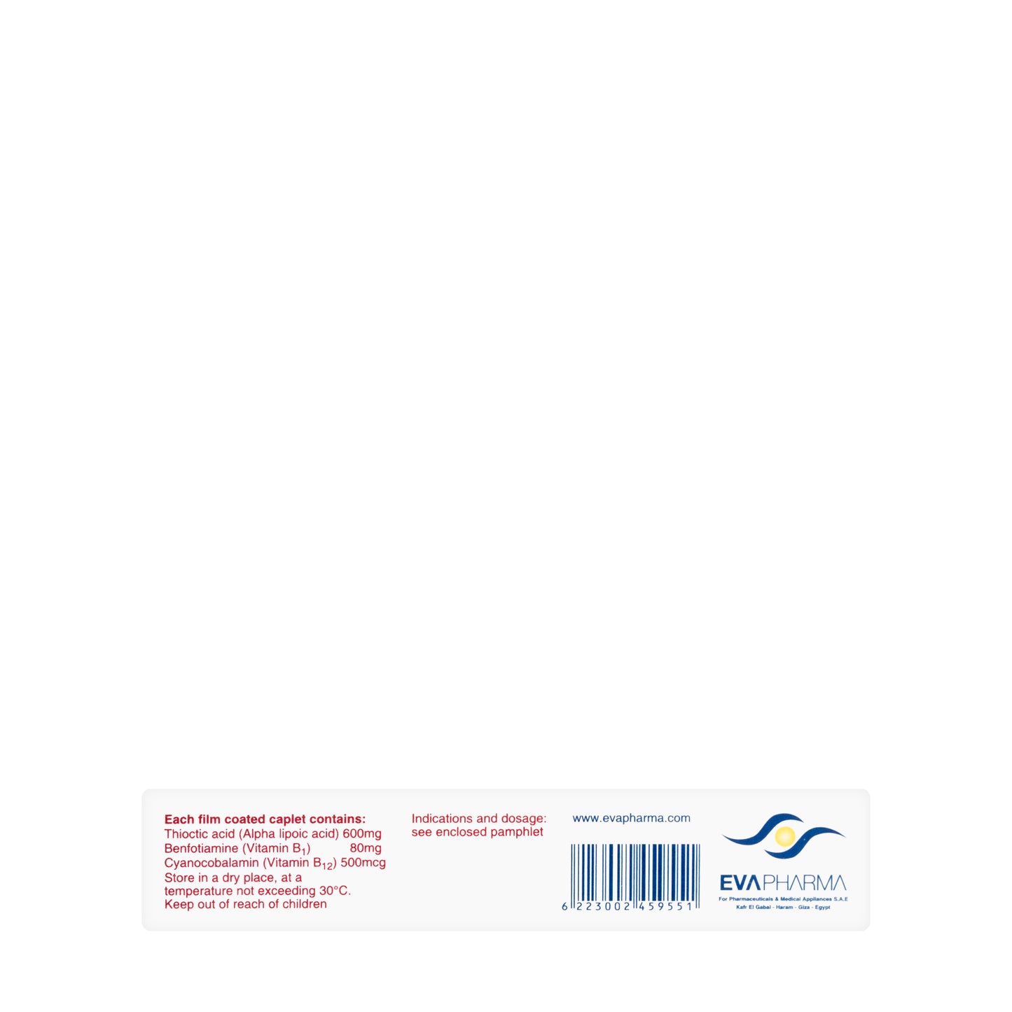 Thiotacid Compound 600Mg 20 Tablets