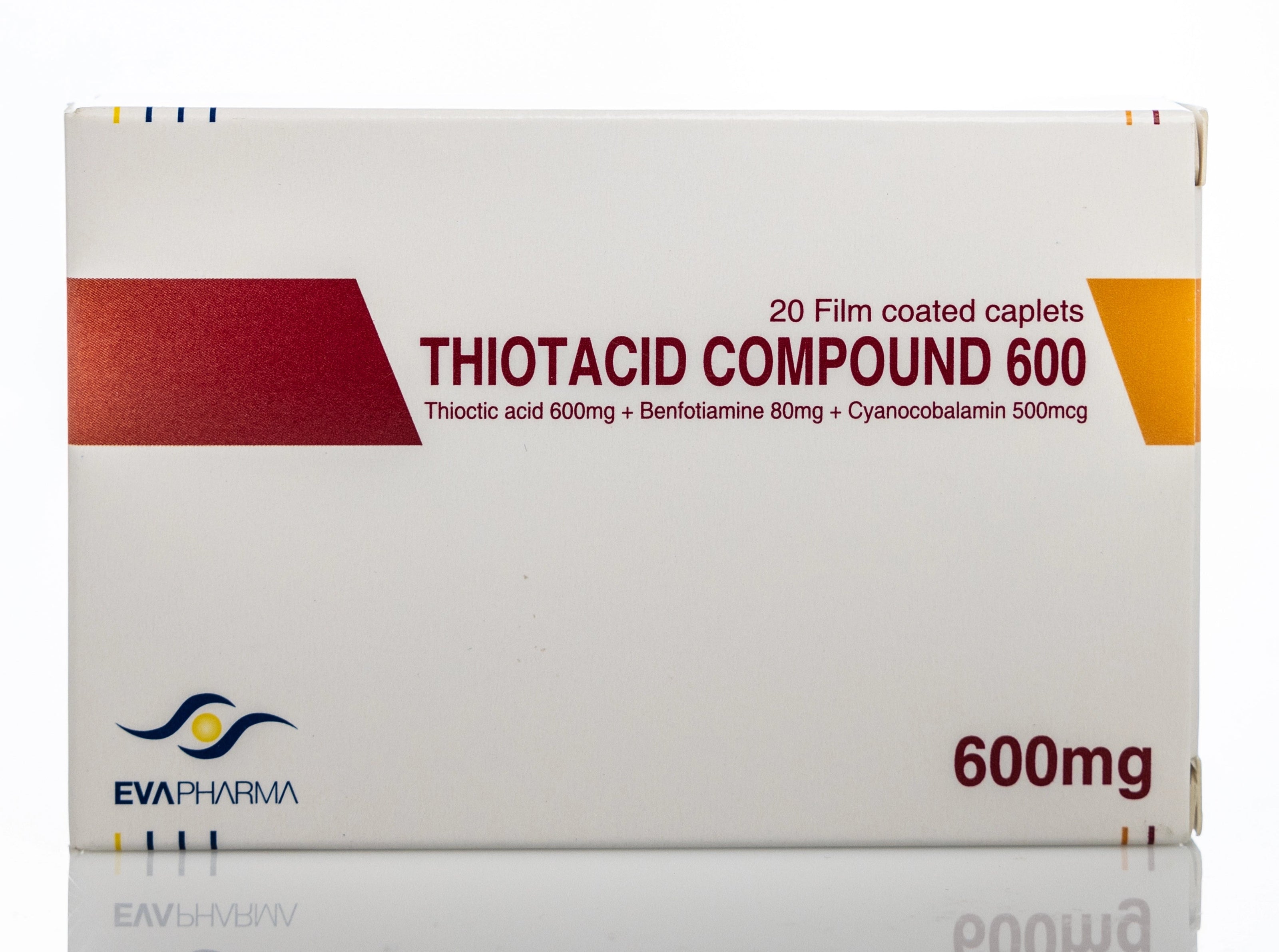 Thiotacid Compound 600Mg 20 Tablets