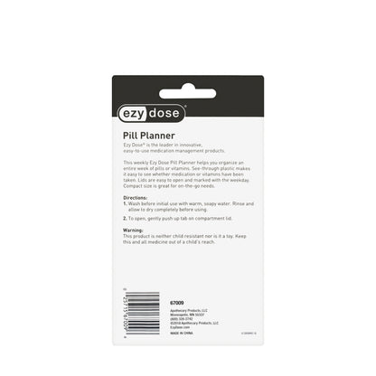 Ezy Dose Weekly 7 Sided Pill Box [67009]