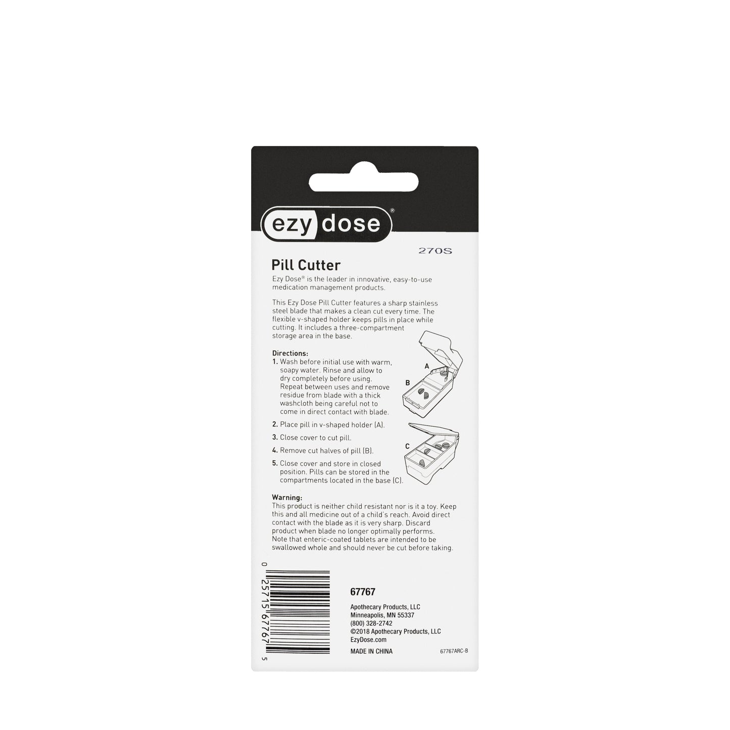 Ezy Dose Pill Cutter [67767]