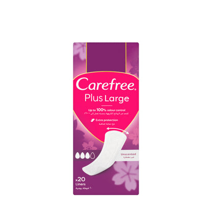 Carefree Plus Large 20 Pads