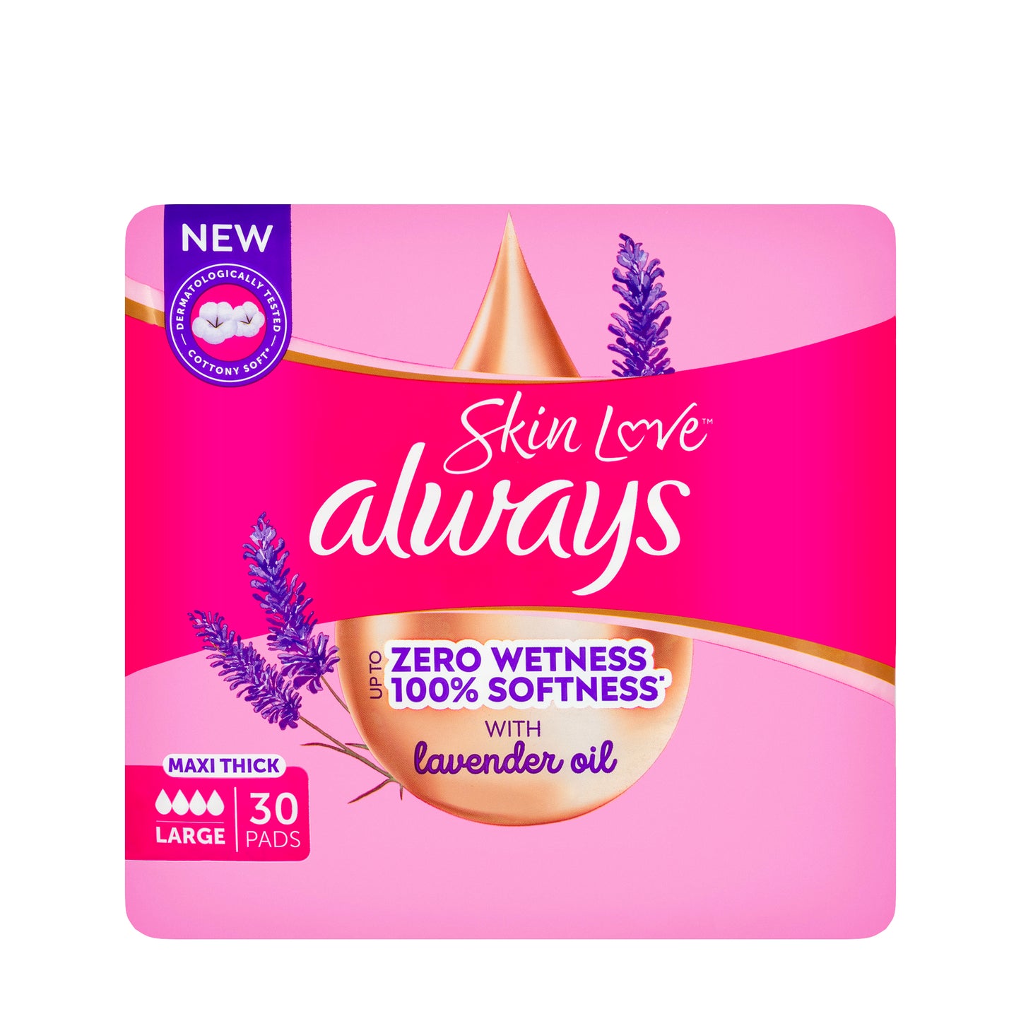 Always Cotton Soft Maxi Thick Large Wings 30 Pads