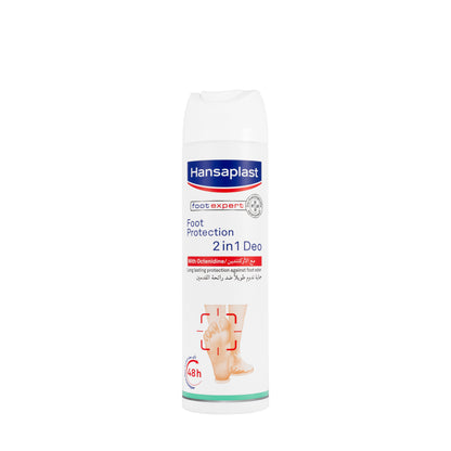 Hansaplast Foot Protection 2 In 1 Deo Spray 150 Ml