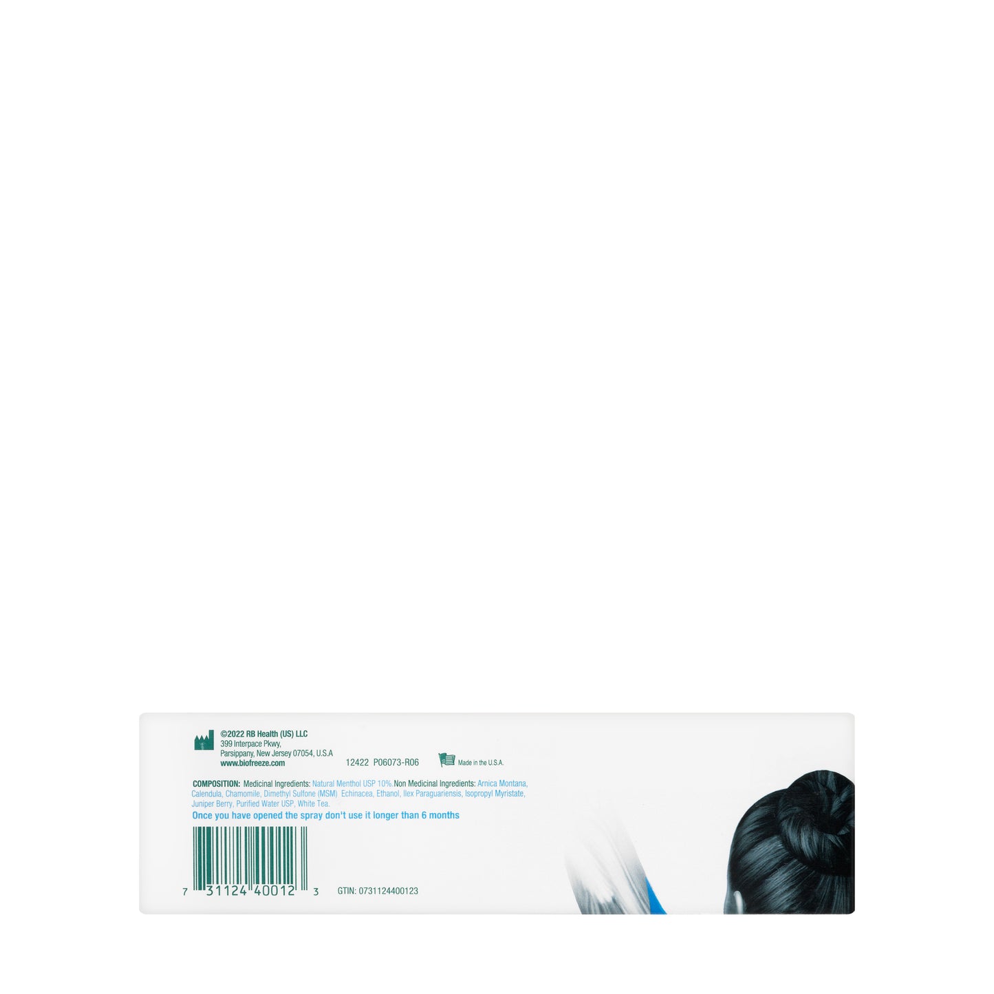 Biofreeze Pain Relieving Spray 118Ml