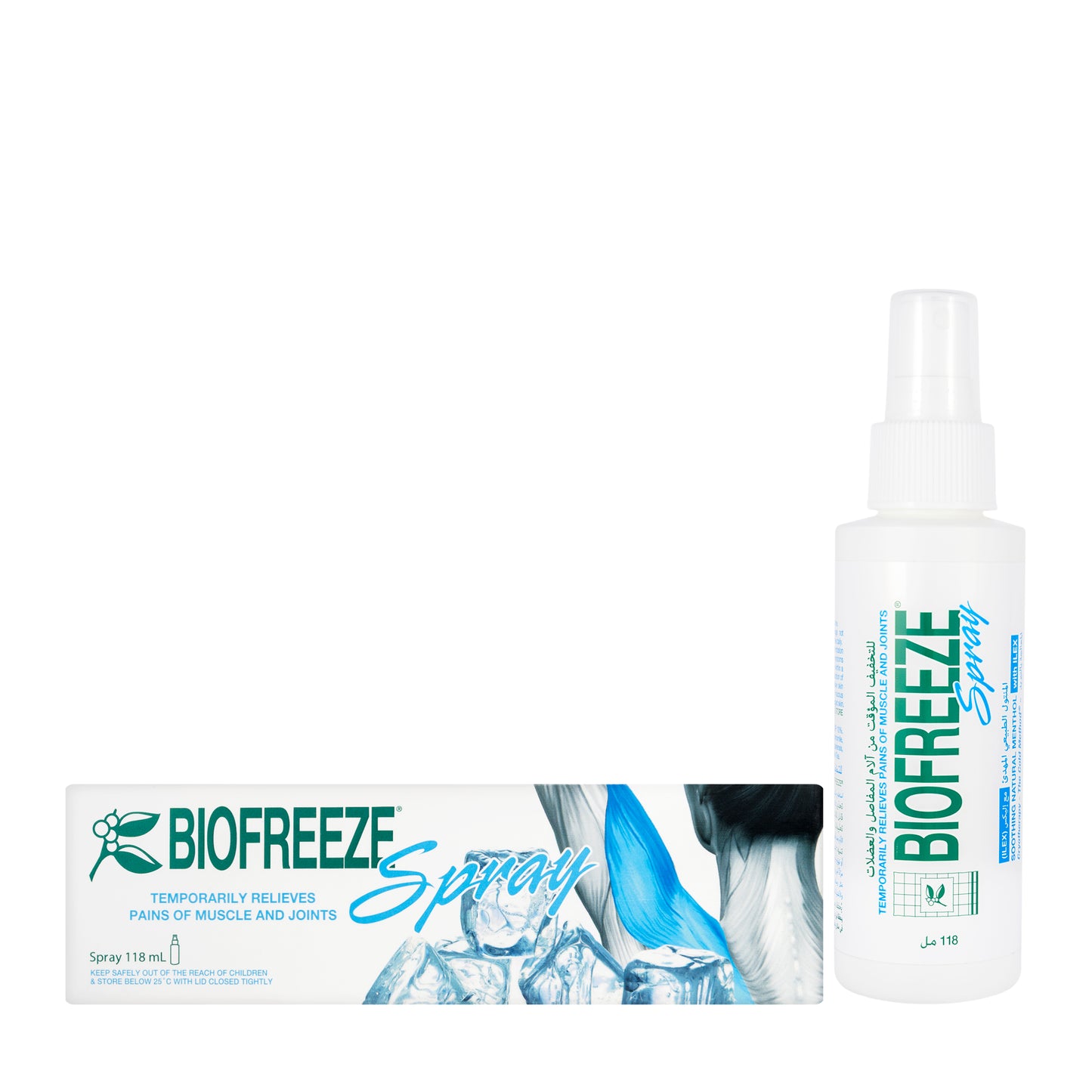 Biofreeze Pain Relieving Spray 118Ml