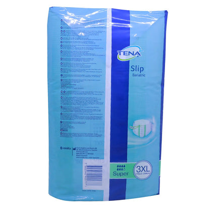 Tena Slip Bariatric Super [3X-Large] 8 Pieces