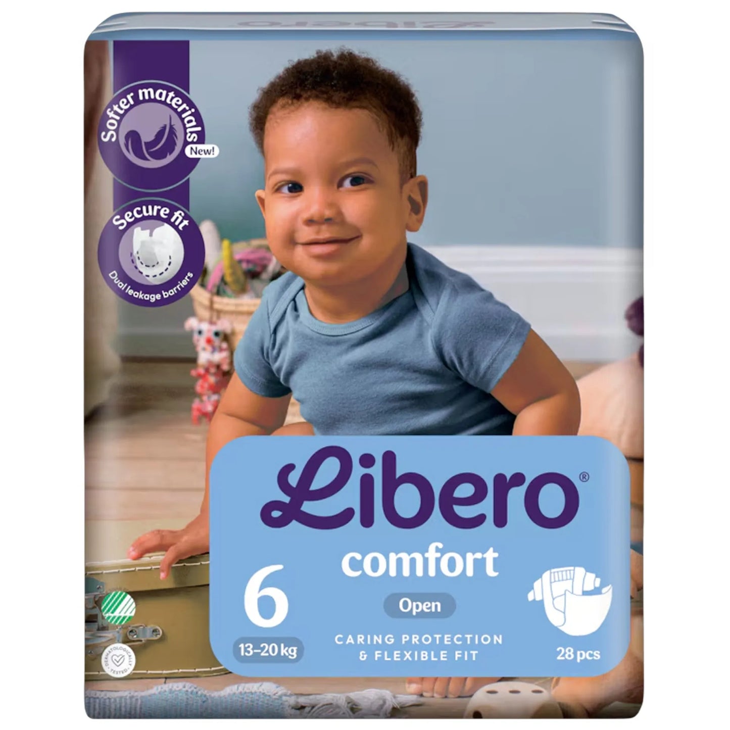 Libero Comfort XL+ Size 6 28 Pieces