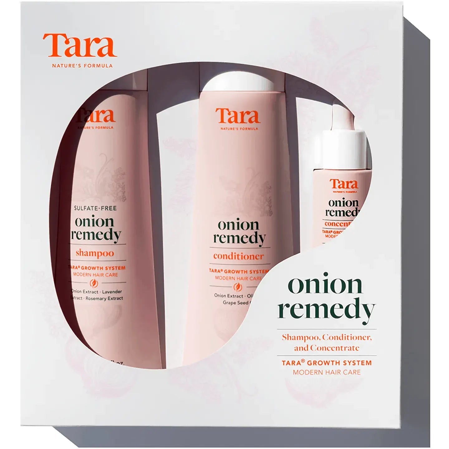 Tara Onion Remedy Hair Growth System Kit