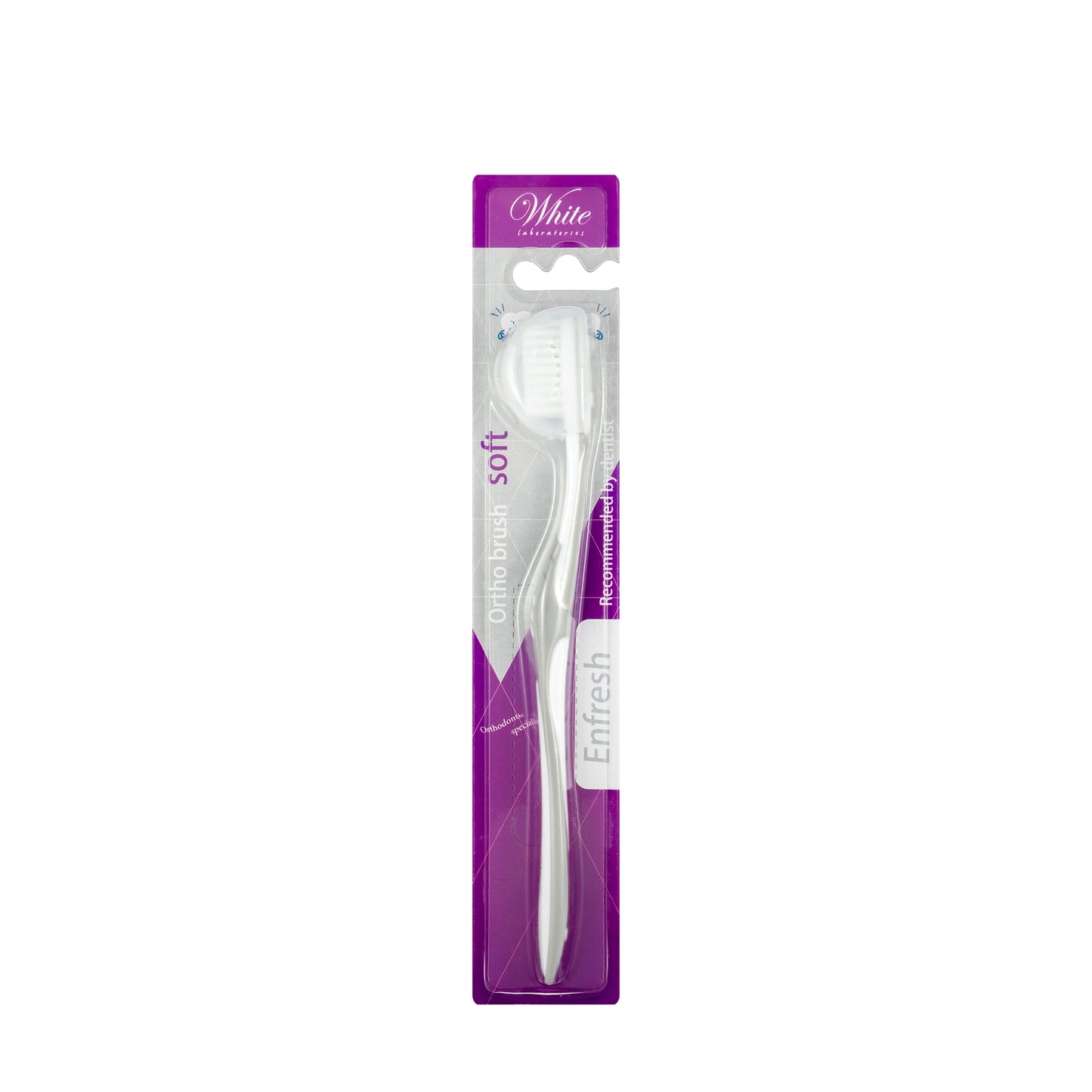 White Laboratories Enfresh Ortho Toothbrush-Soft