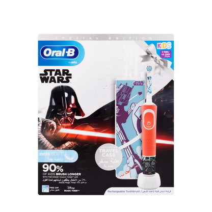 Oral-B Braun 3+Years Rechargeable Toothbrush-Starwars [D100.413.2]