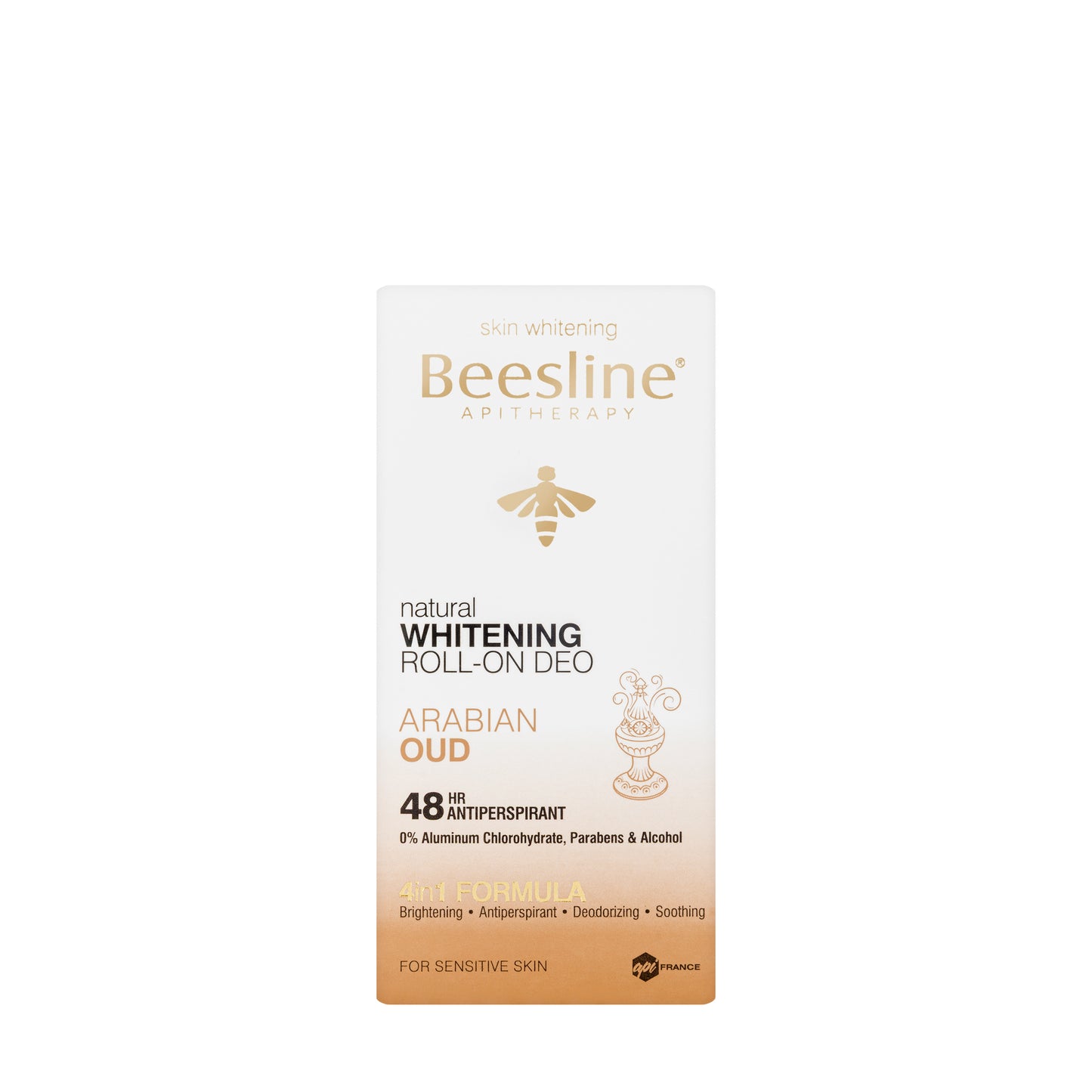 Beesline 48 Hours Natural Whitening Roll-On Deo Arabian Oud 50 Ml
