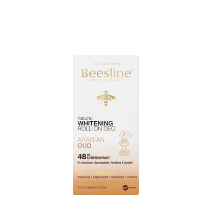 Beesline 48 Hours Natural Whitening Roll-On Deo Arabian Oud 50 Ml