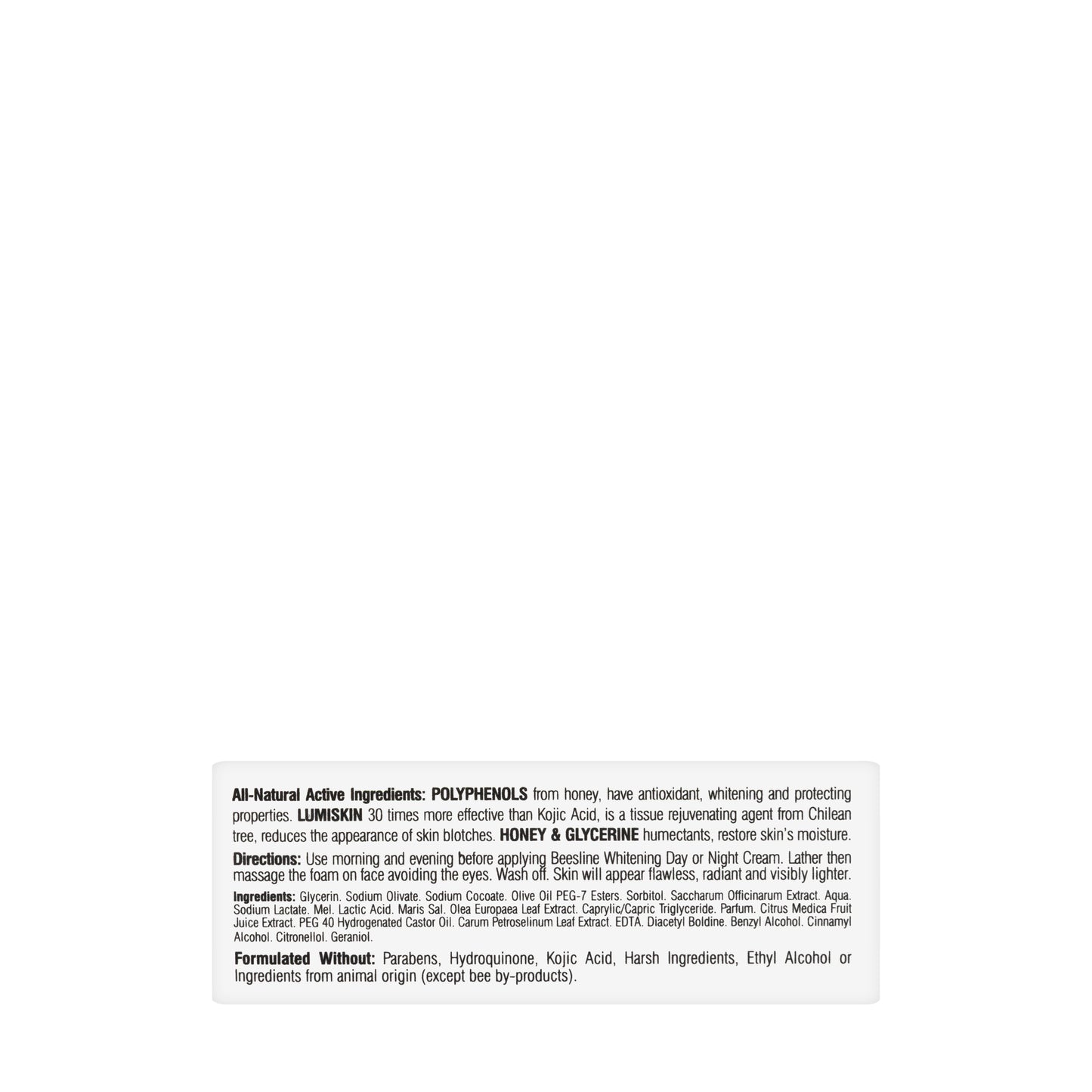 Beesline Whitening Facial Soap 85 Gm
