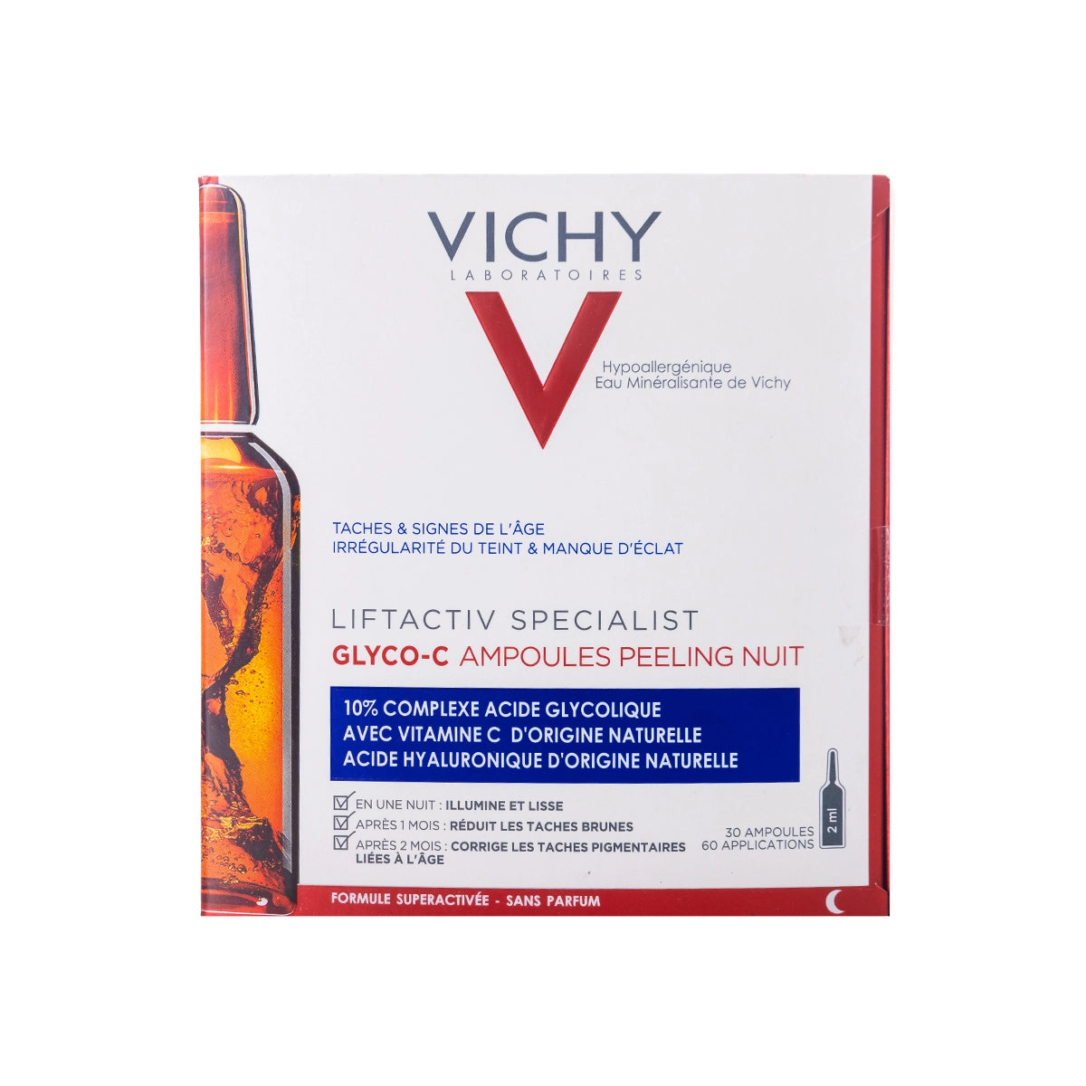Vichy Liftactive Glyco-C Peeling Night Ampoule 30X2 ml
