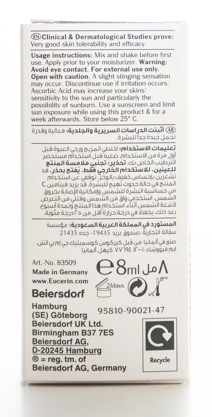 Eucerin Anti-Age Hyaluron-Filler + 3x Effect 10% Pure Vitamin C Booster 8 Ml