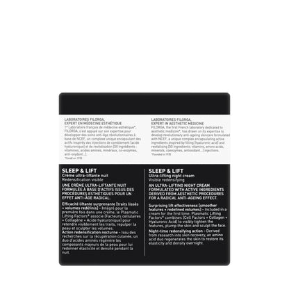 Filorga Sleep and Lift Ultra Lifting Night Cream Visible Redensifying 50 Ml
