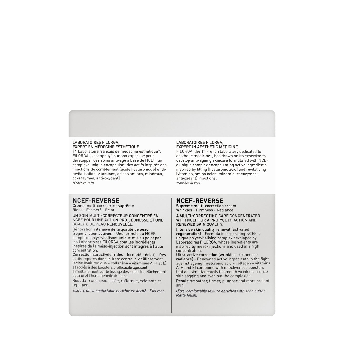 Filorga NCEF-Reverse Supreme Multi-Correction Face Cream 50 Ml