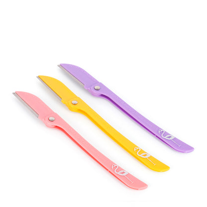 Feather Flamingos Eyebrow Shaving Blades 3Pieces