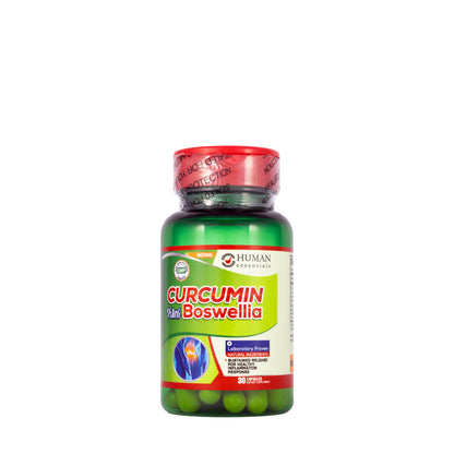 Human Essentials Curcumin with Boswellia 30 Capsules