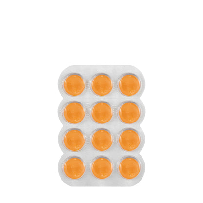 Septosilz Orange With Vitamin-C 24 Lozenges