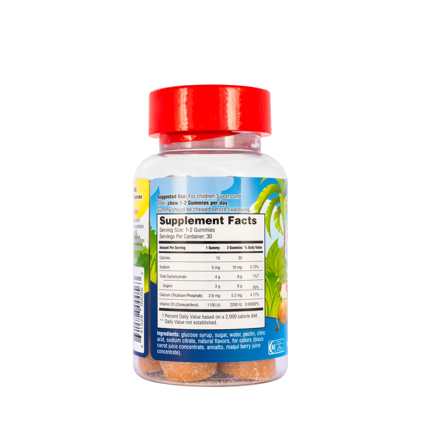 Leonas Calcium + Vitamin D3 30 Gummies
