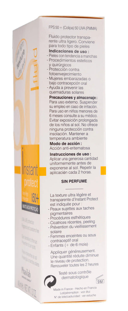 Phasilab Instant Protect SPF 50+ Fluid 40 Ml