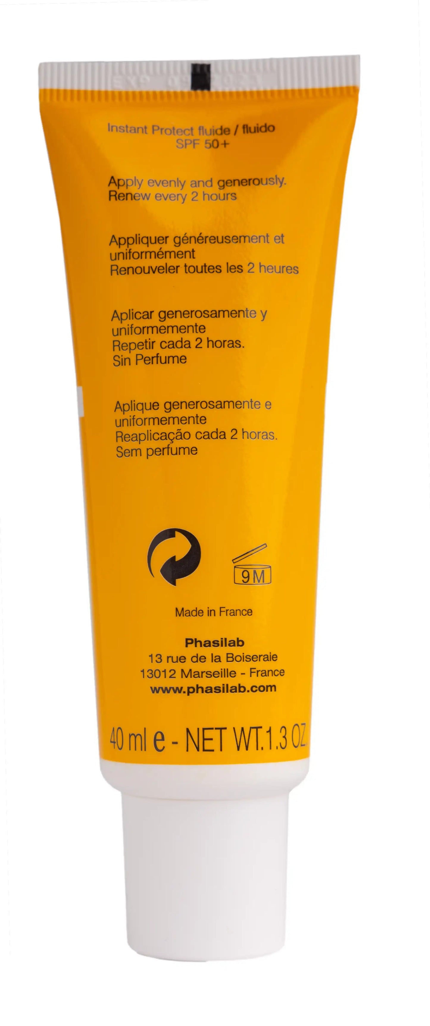 Phasilab Instant Protect SPF 50+ Fluid 40 Ml