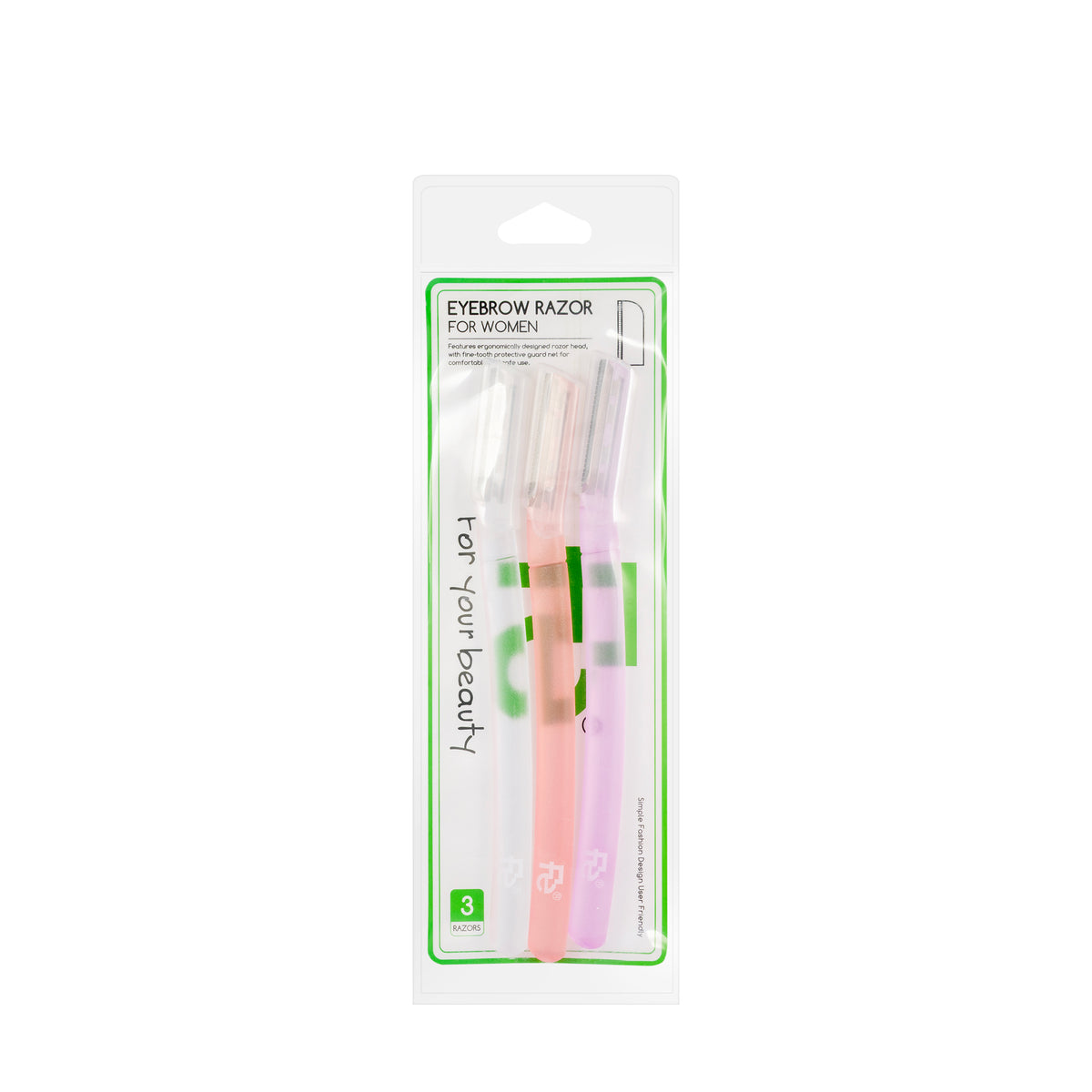 Fe [Tinkle] Eye Brow Razor 3 Pieces