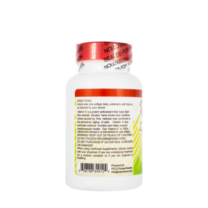 Human Essentials Vitamin E 1000IU 90 Tablet