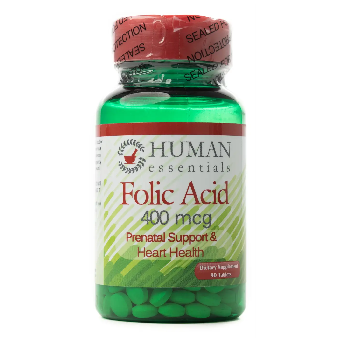 Human Essentials Folic Acid 400Mcg 90Tablet