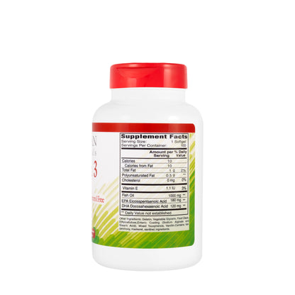 Human Essentials Omega 3 1000 mg 100 Tablet