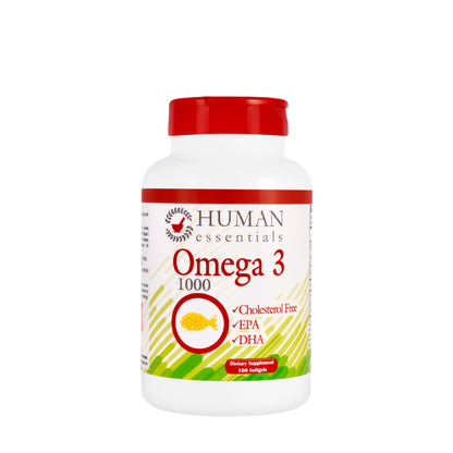 Human Essentials Omega 3 1000 mg 100 Tablet