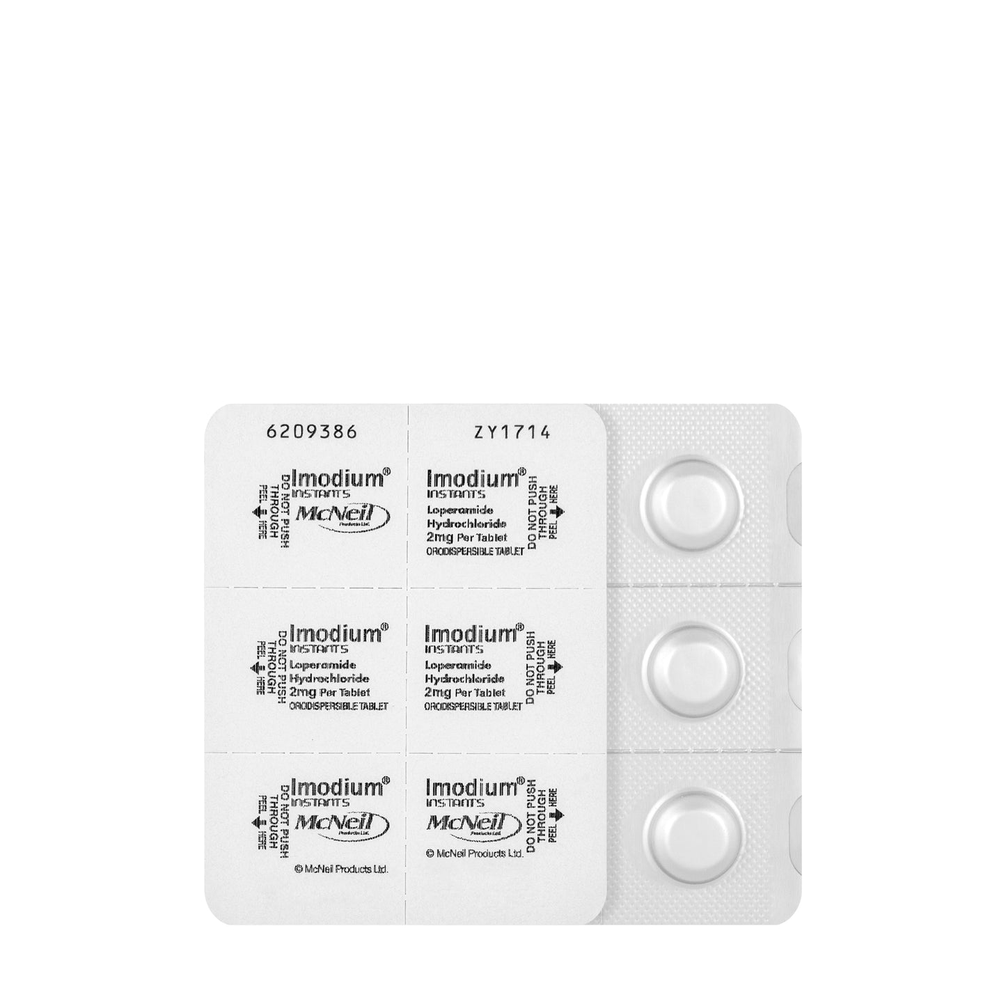 Imodium Instants 2Mg 12 Tablets