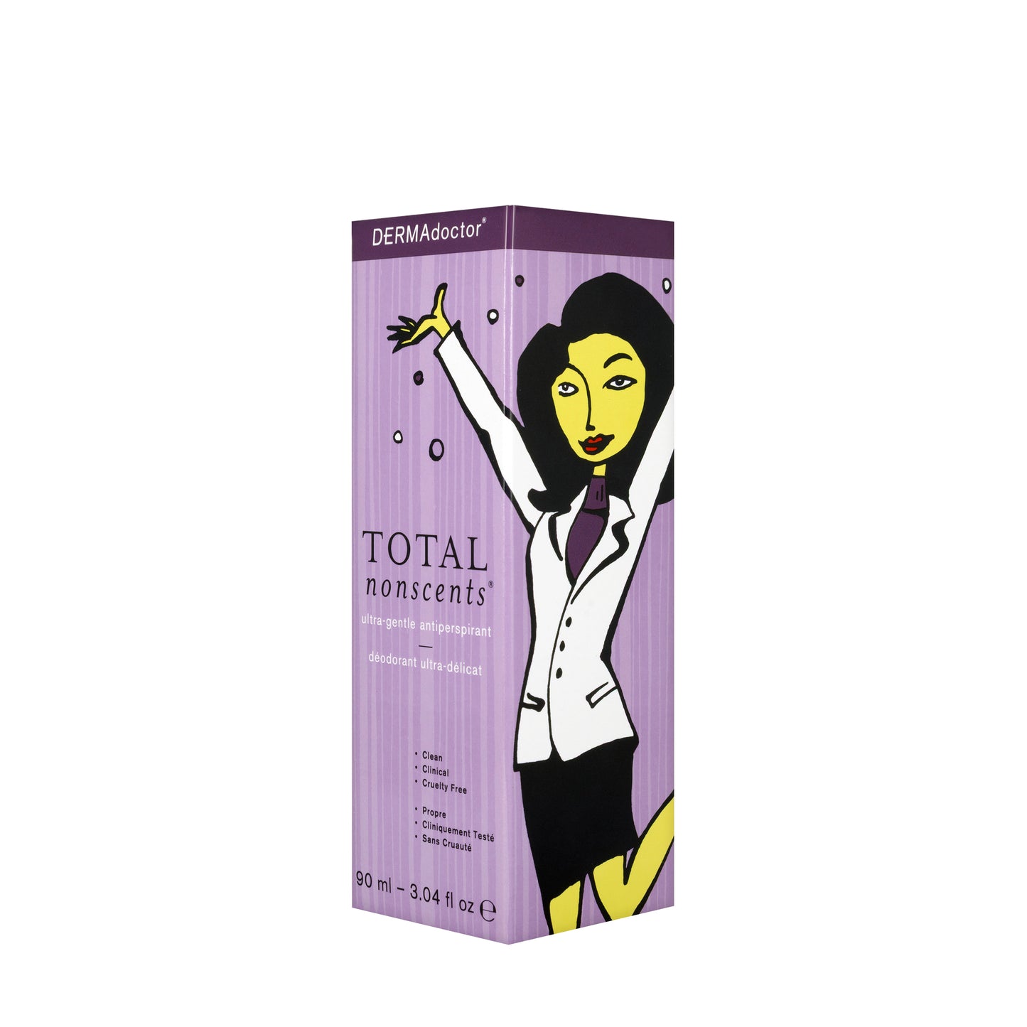 DERMAdoctor Total NonScents Ultra-Gentle Antiperspirant Deo Roll 90 Ml