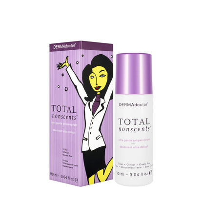 DERMAdoctor Total NonScents Ultra-Gentle Antiperspirant Deo Roll 90 Ml