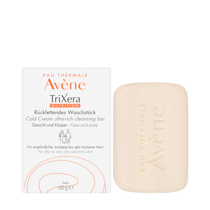 Avène TriXera Nutrition Cold Cream Ultra-Rich Cleansing Bar 100 g