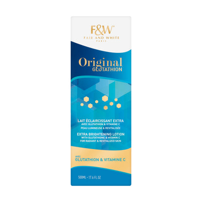 Fair And White Extra Brightening Lotion with Glutathione and Vitamin C 500 Ml