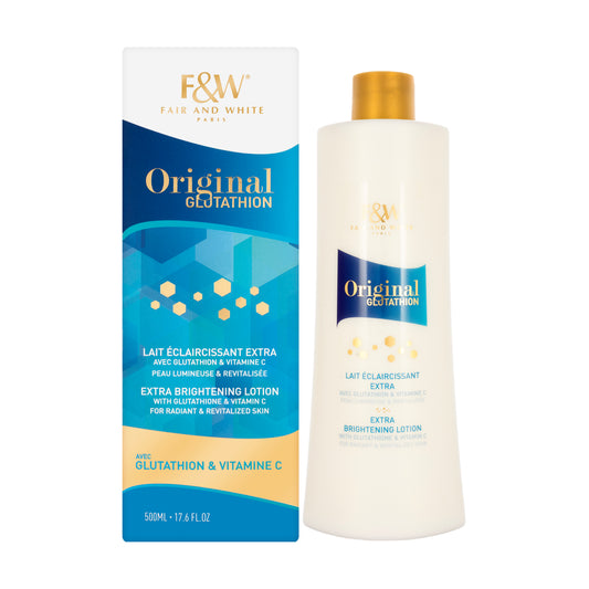 Fair And White Extra Brightening Lotion with Glutathione and Vitamin C 500 Ml
