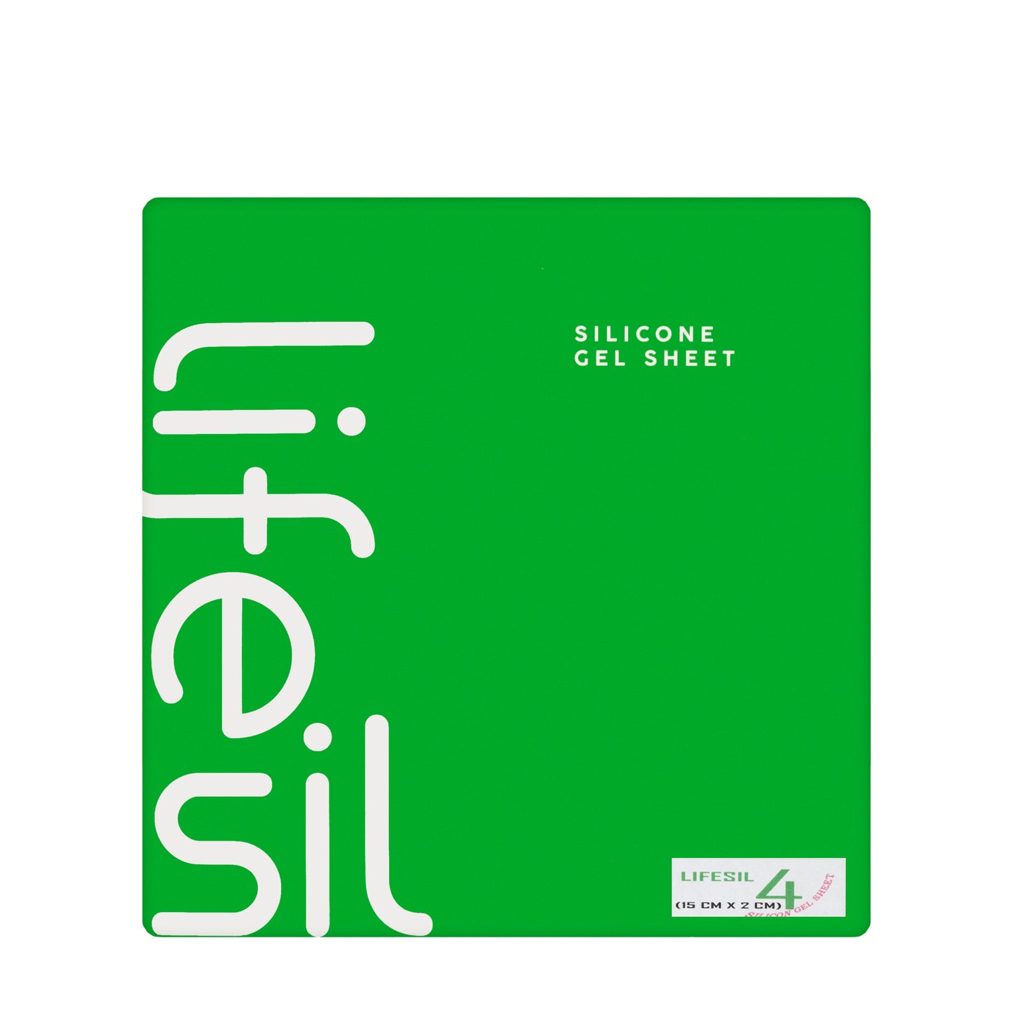 Lifesil Silicon Scar Gel Sheet 15X2 Cm 4 Piece
