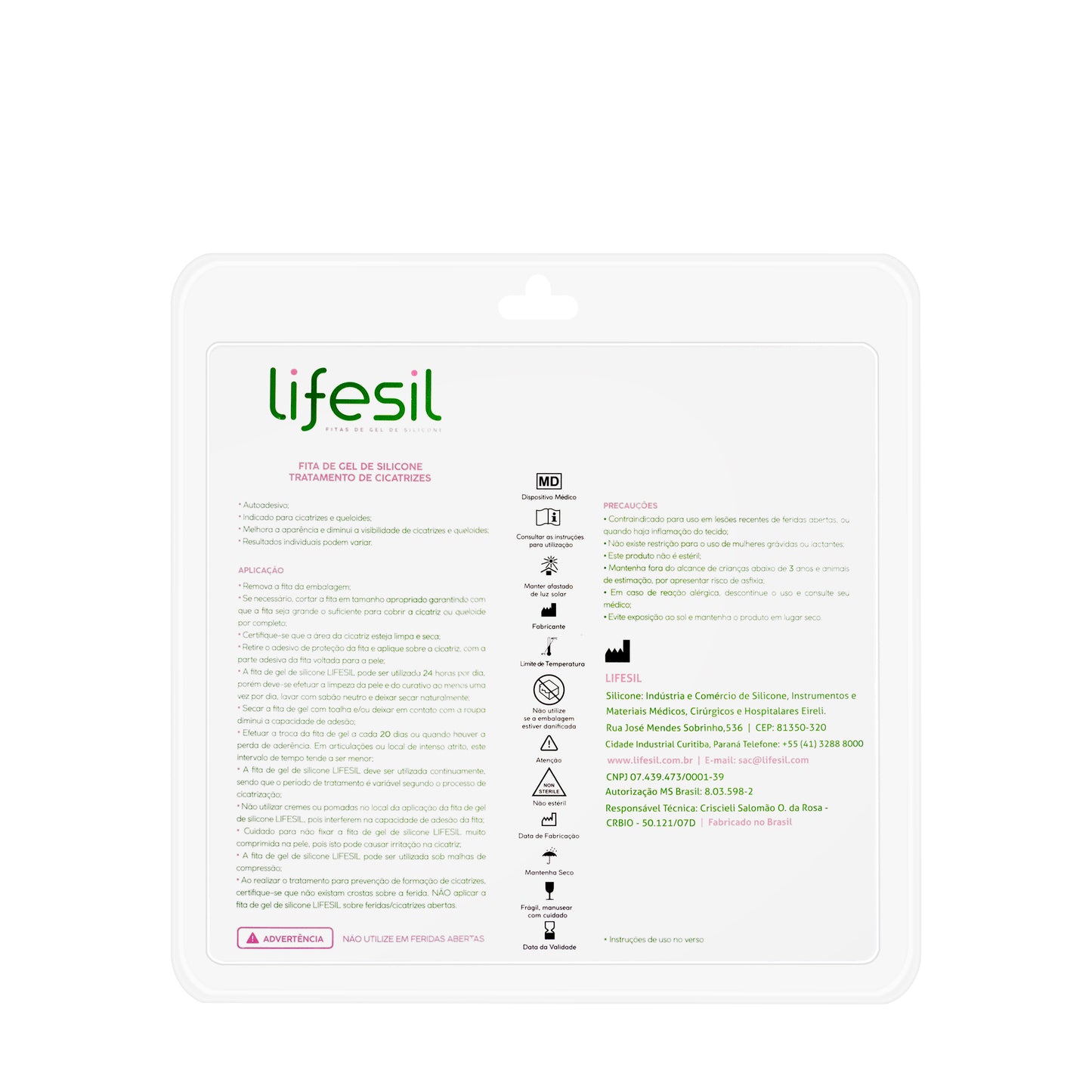 Lifesil Silicon Scar Gel Sheet 15X2 Cm 4 Piece