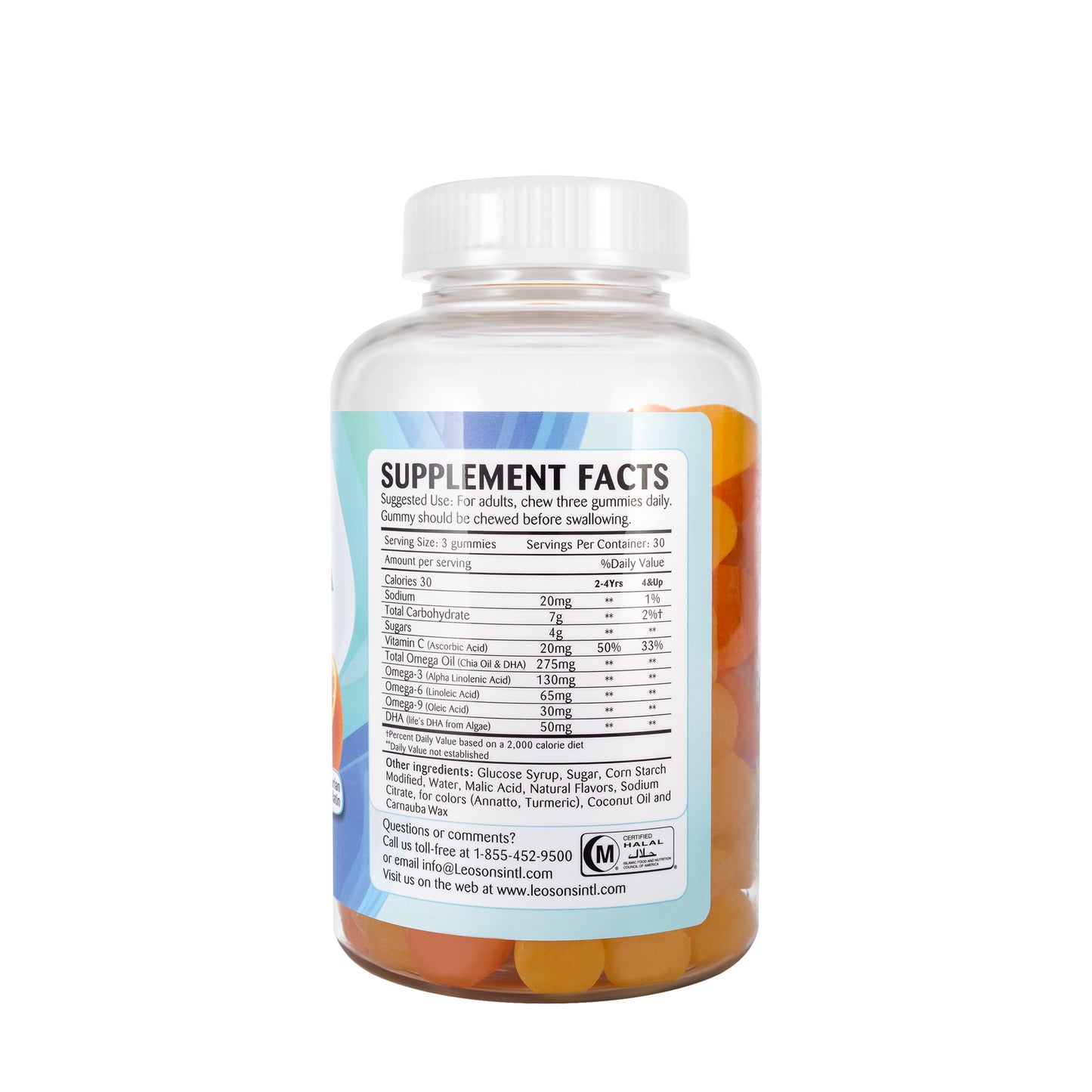 Amerix Omega + DHA 90 Adult Gummies