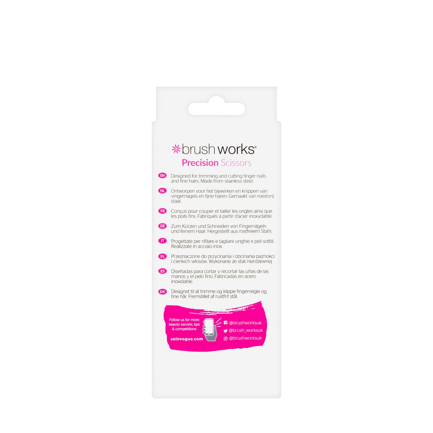 Brushworks Precision Scissors [253]