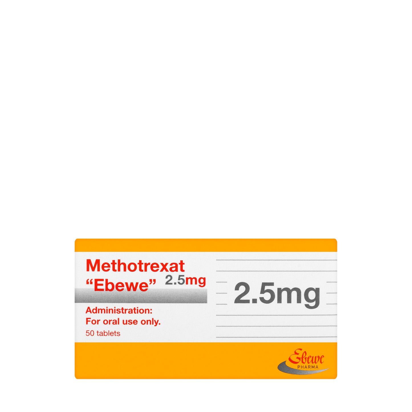Methotrexat Ebewe 2.5Mg 50 Tablets